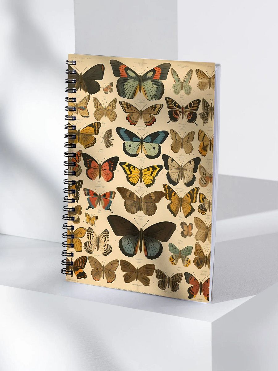 Butterfly Bliss Spiral Notebook product image (4)