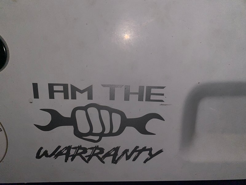 I am the Warranty