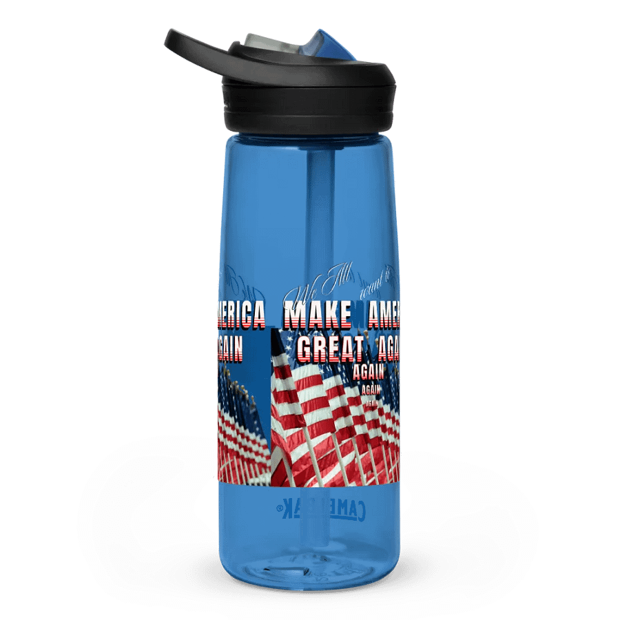 Patriotic MAGA Sports Water Bottle sportsman and woman product image (4)