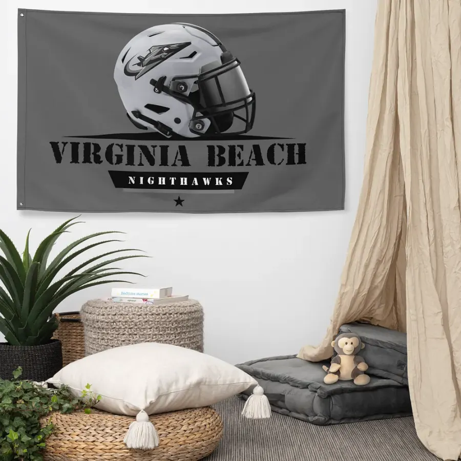 Virginia Beach Nighthawks Team Flag product image (5)