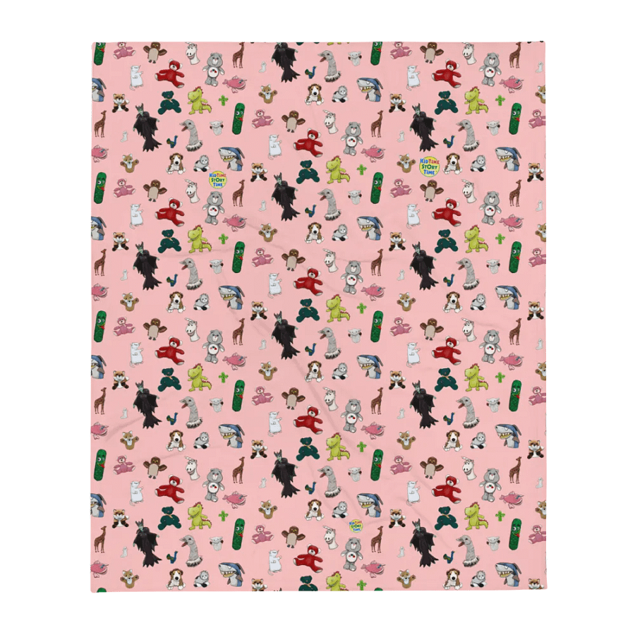 Pink KidTime StoryTime Family Blanket product image (1)