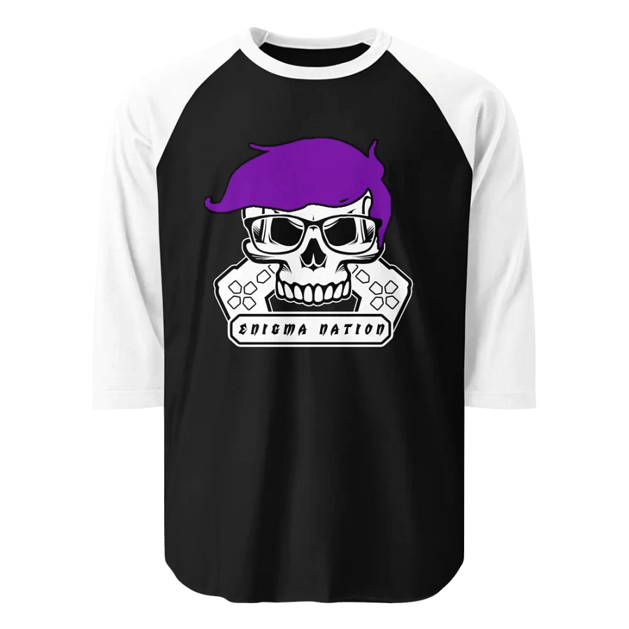 Enigma Nation Tultex Fine Jersey Raglan Tee product image (3)