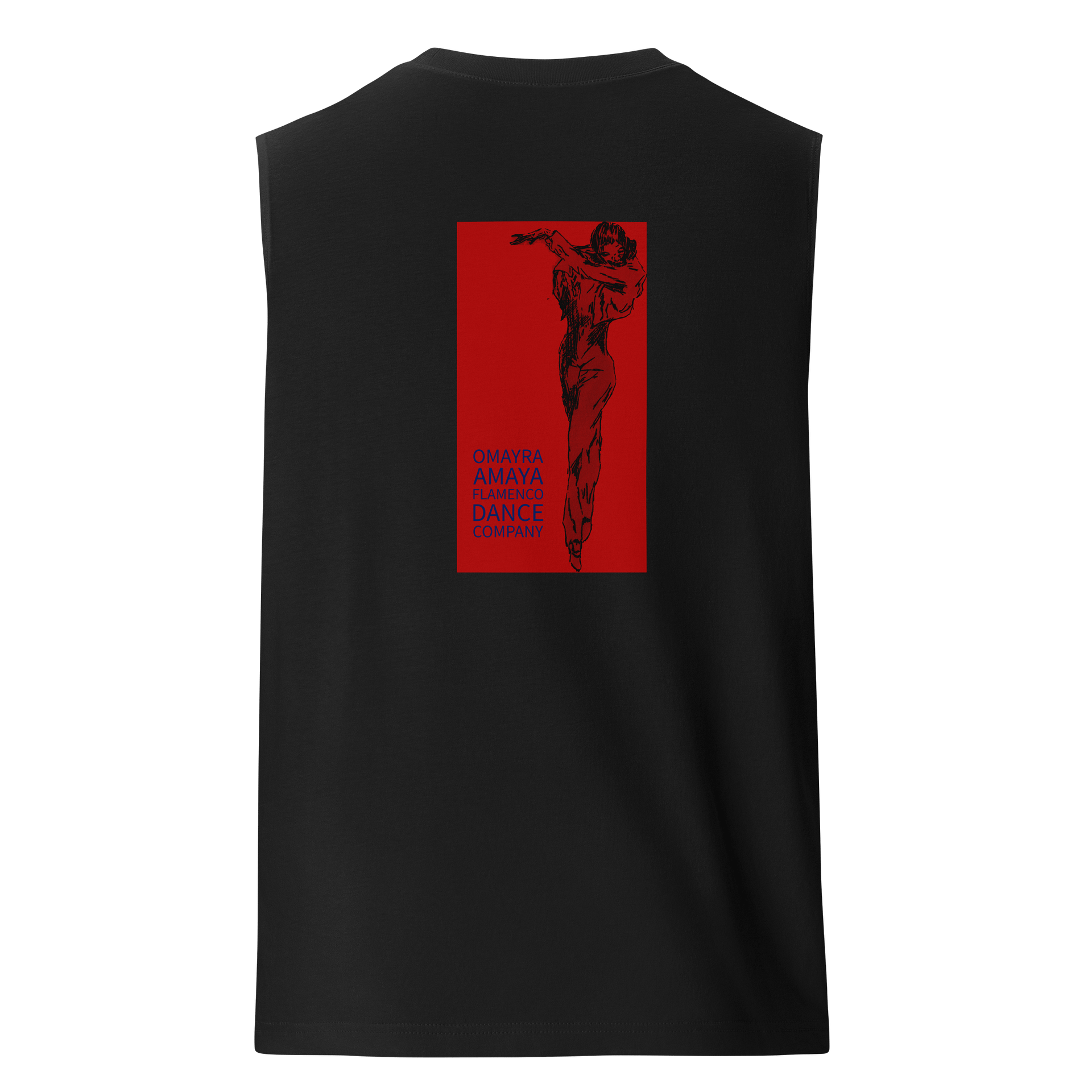 "Carmen" Men Sleeveless - Red/Black product image (2)