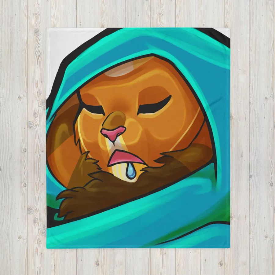 Sleepy Tohru Blanket product image (16)