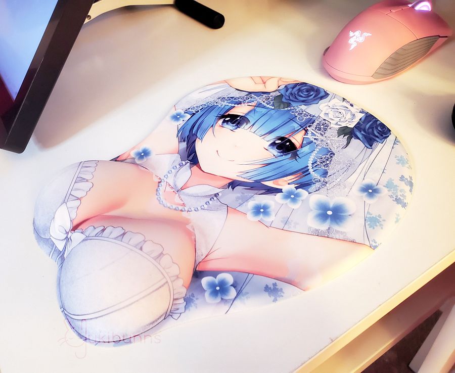 Rem Wedding Cute Booba Mousepad product image (3)