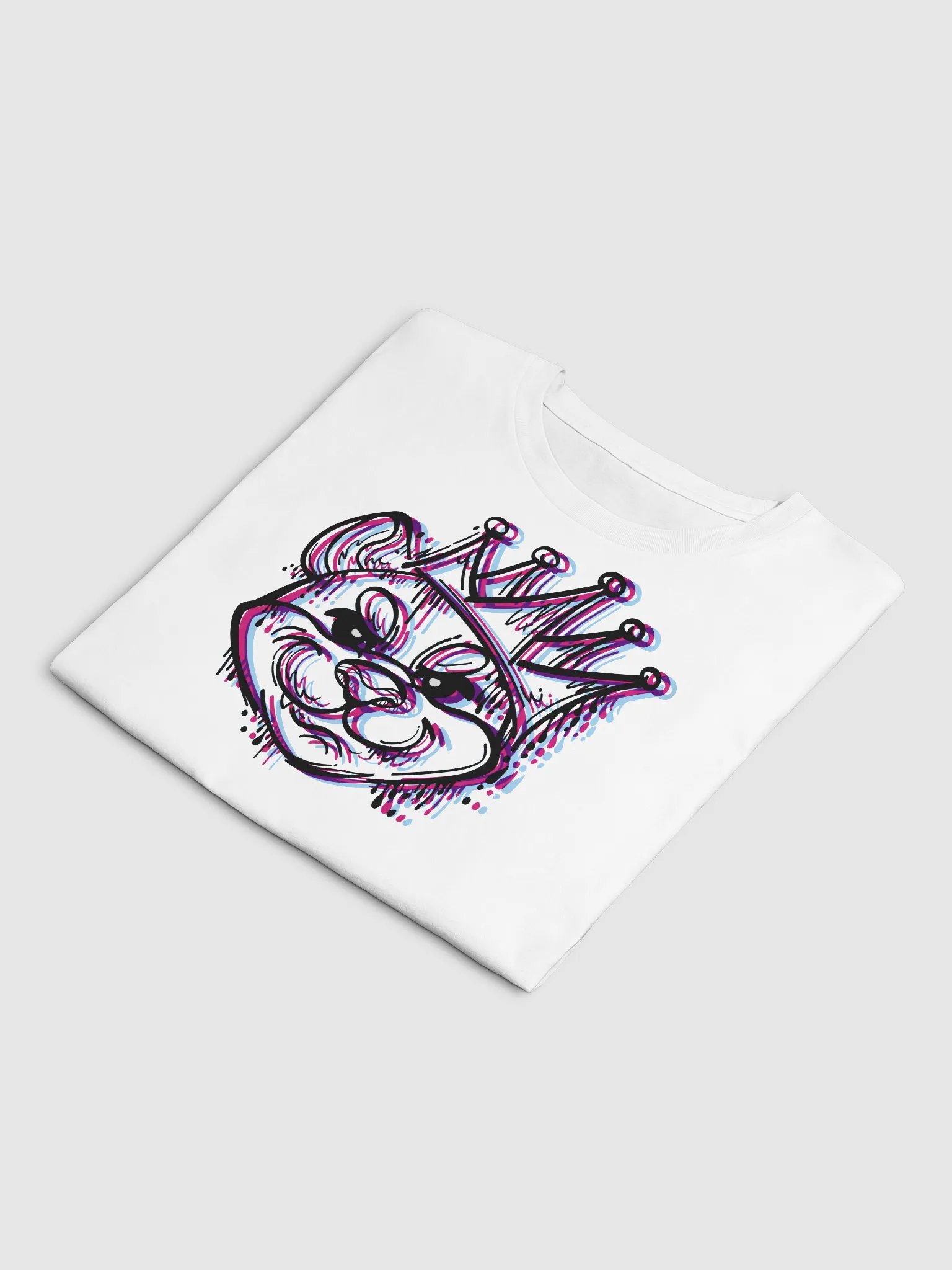GLITCHY DOG | CROPPED TOP product image (4)