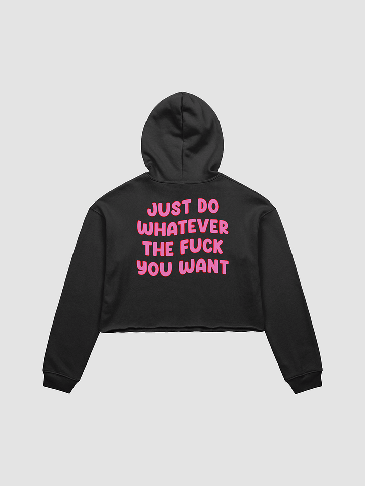 You do You-Crop Top Hoodie product image (1)