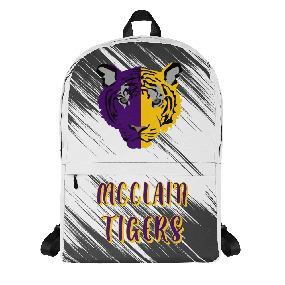 MCCLAIN TIGERS BACKPACK WITH POCKET product image (2)