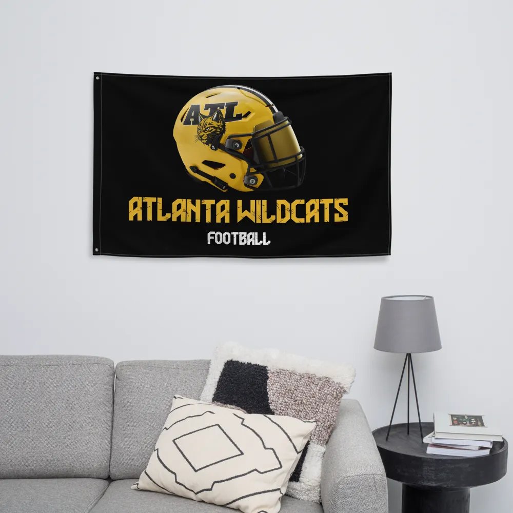 Atlanta Wildcats Team Flag product image (8)