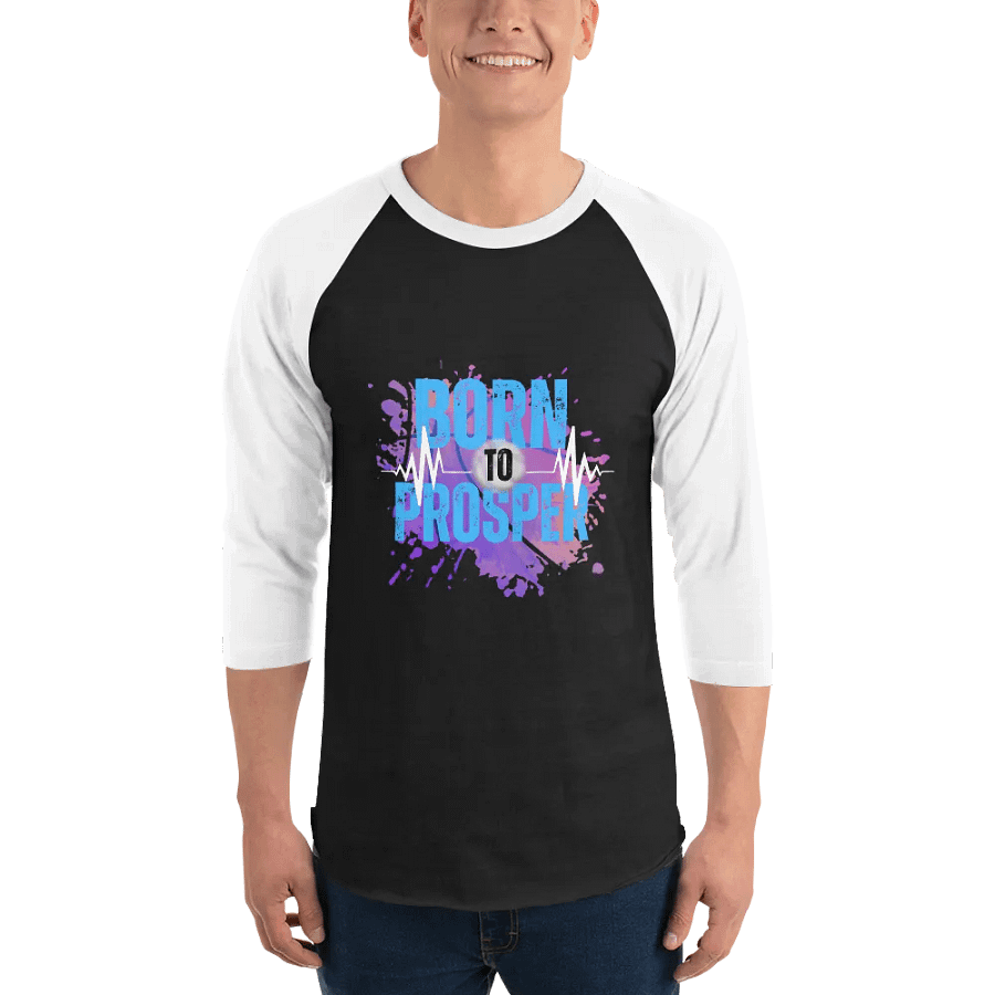 Born to Prosper Dynamo Raglan Two Color Tee product image (4)