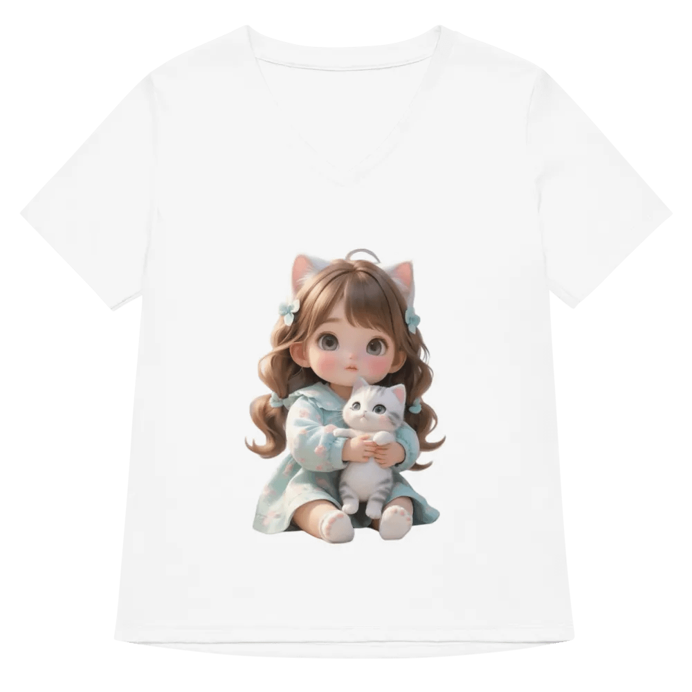 Bella+Canvas Women's Relaxed V-Neck T-Shirt product image (5)