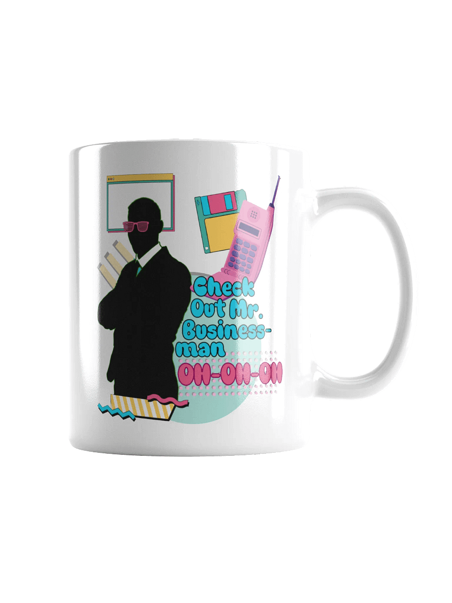 Check Out Mr. Businessman 80s Retro Mug product image (1)