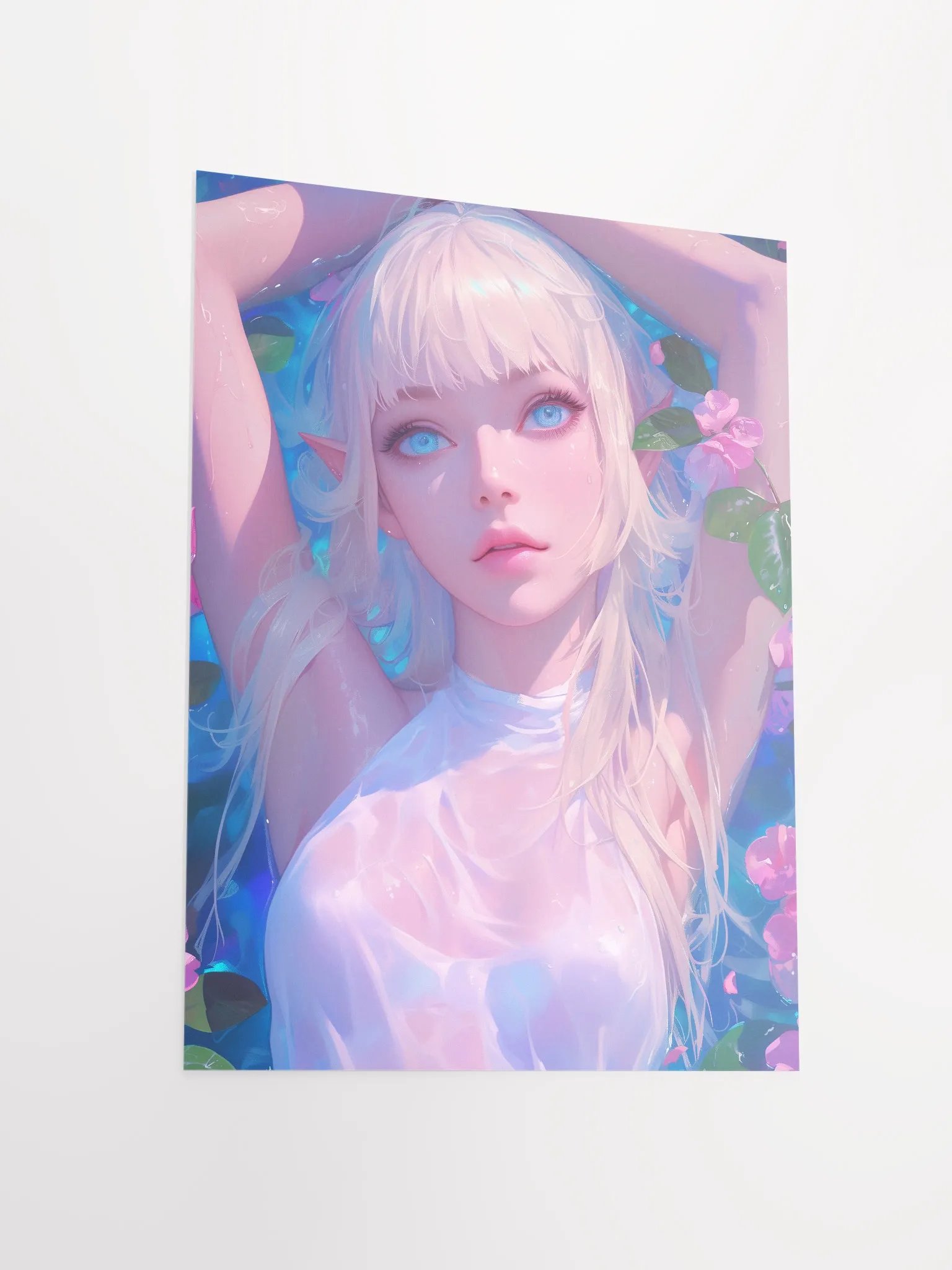 Floral Fantasy Anime Poster product image (5)