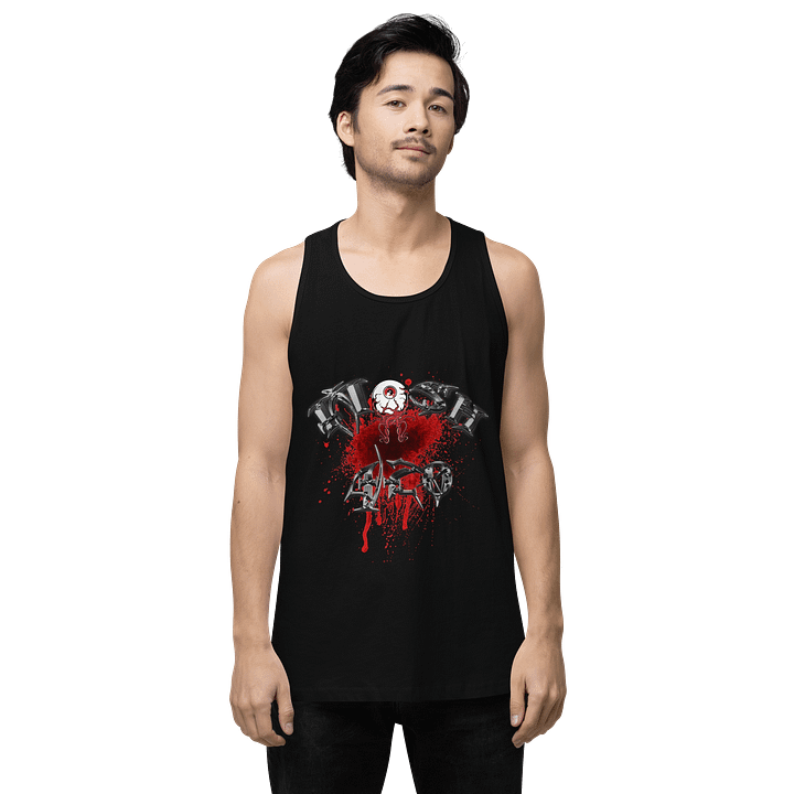 BLOODSPLAT 420 LOGO MEN'S TANK TOP product image (8)