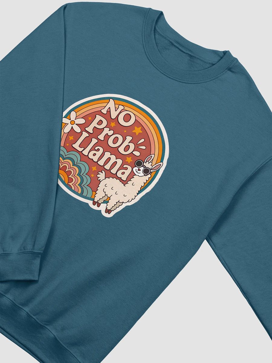 NO Prob-Llama Retro Crewneck Sweatshirt product image (17)