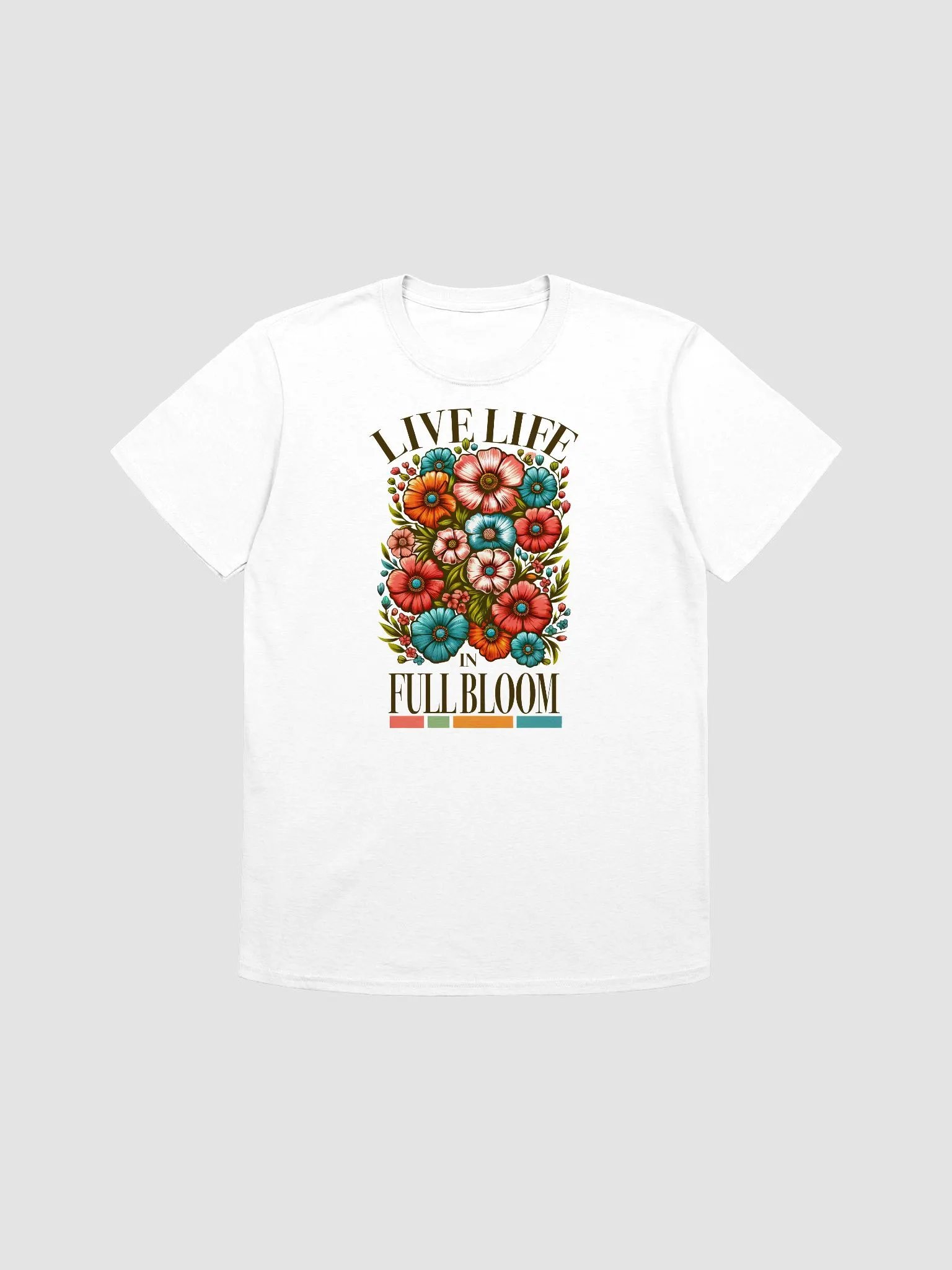 Full Bloom Bouquet Unisex T-Shirt product image (1)
