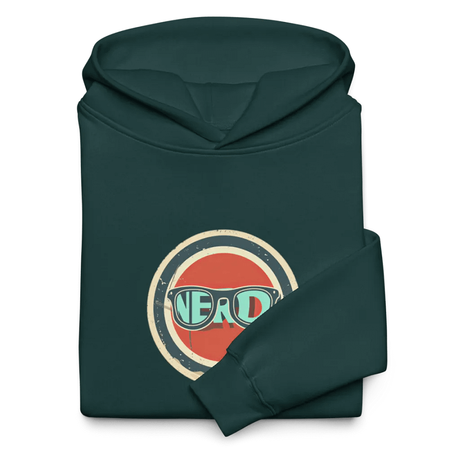 Vintage Nerd Premium Oversized Hoodie product image (10)