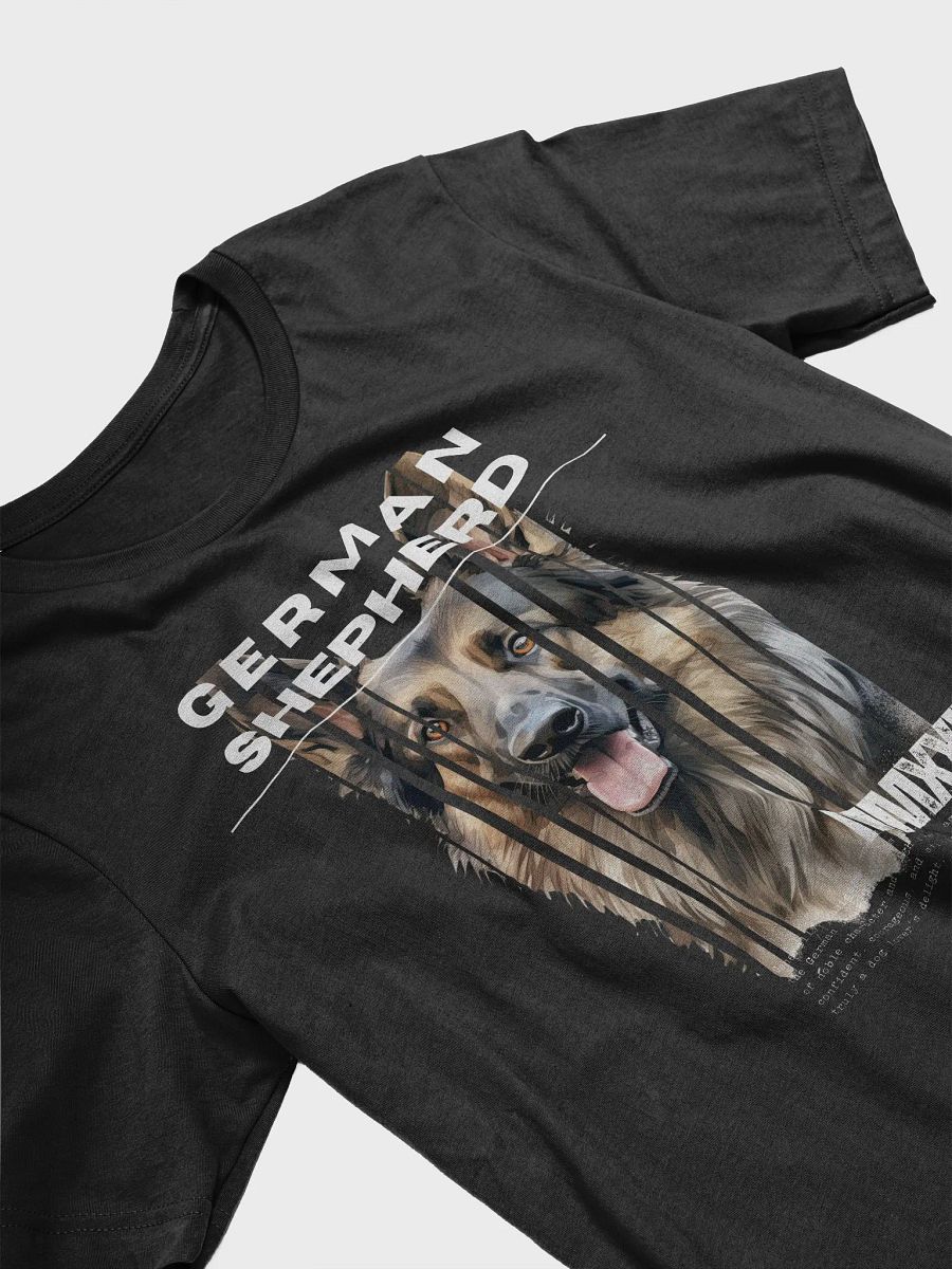 Dark Color German Shepherd Regular Fit T-shirt product image (4)