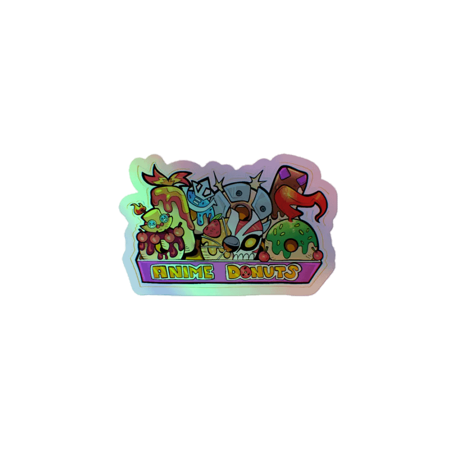 Anime Donuts Sticker product image (1)