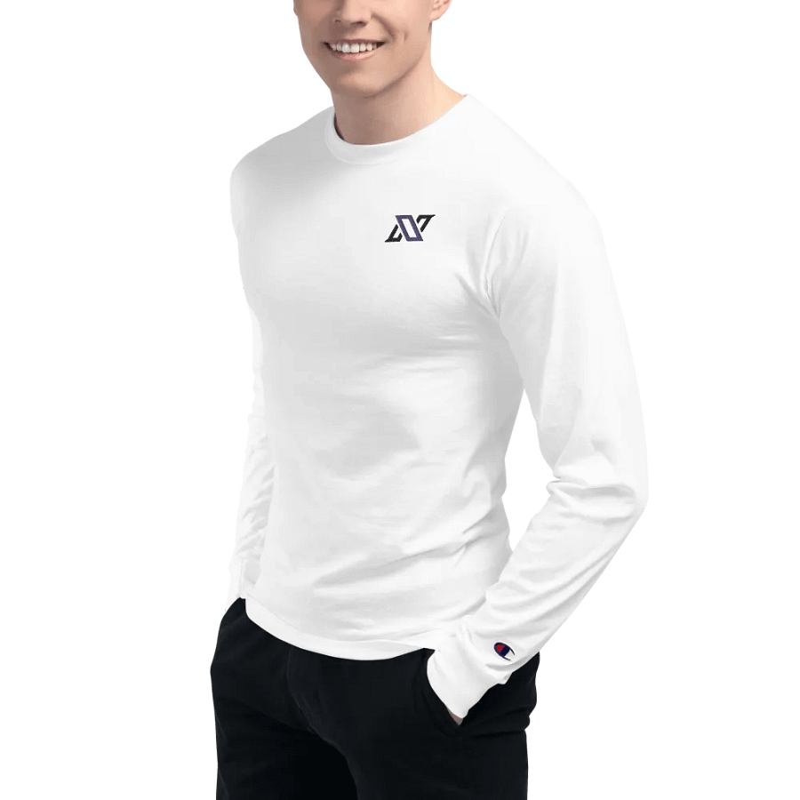 No Proxies Long Sleeve Tee - White product image (3)