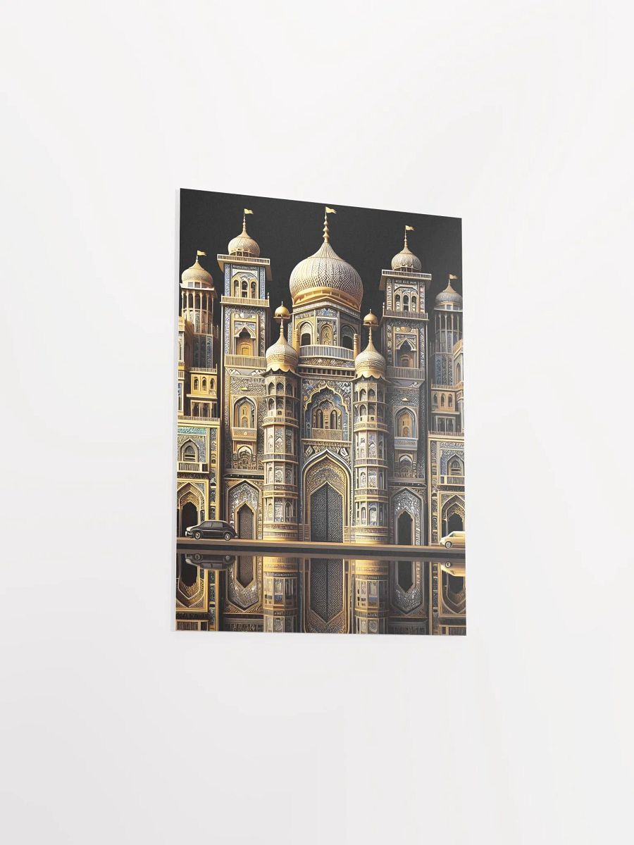 Golden Cityscape Dreamscape Poster product image (14)
