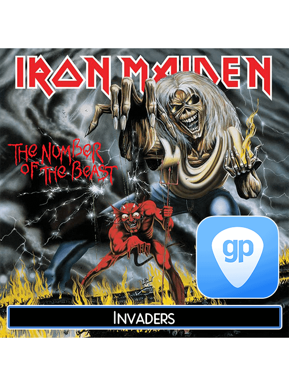 Invaders PDF TAB + Backing Track MP3 product image (1)
