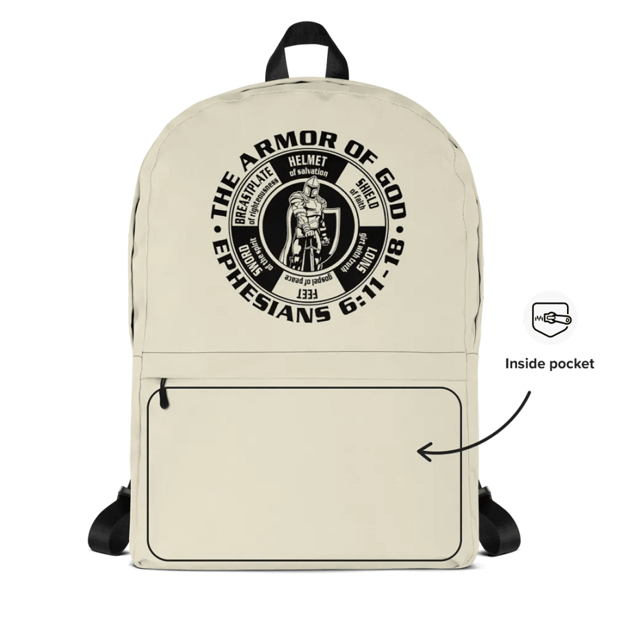 Holy Knight's Armor All-Over Print Backpack product image (5)