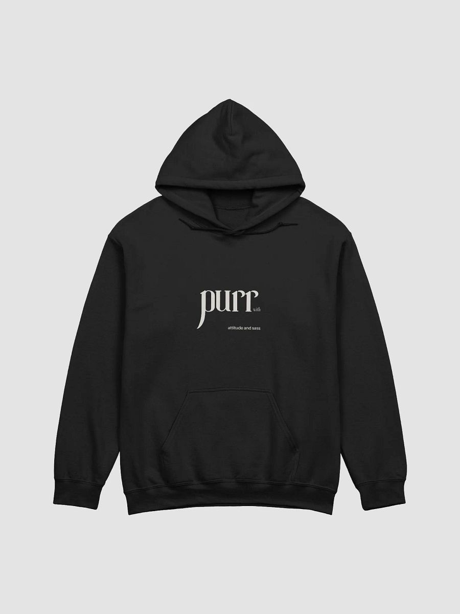 Purr with Attitude and Sass Hoodie product image (1)