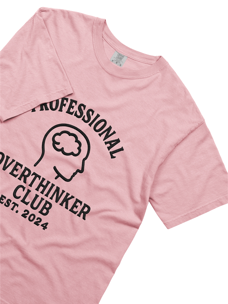 Professional Overthinker Club Emblem Tee product image (8)