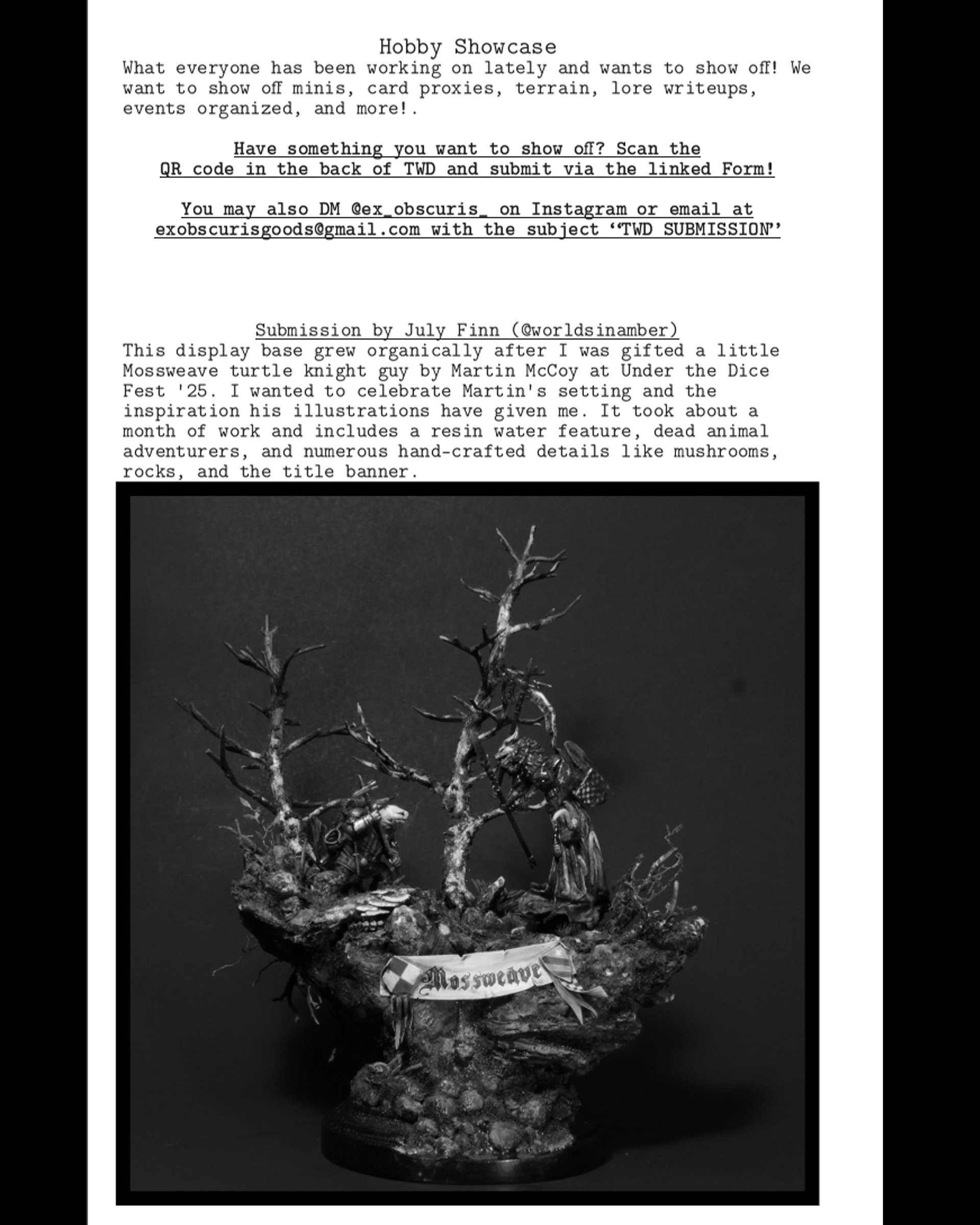 Tabletop & Wargame Digest Issue #1- PDF VERSION product image (3)