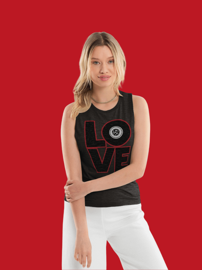LOVE Vinyl Woman's Tank Top product image (1)