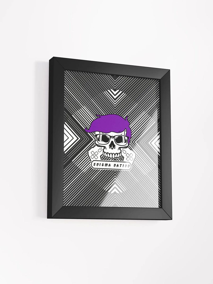 Enigma Nation Framed High-Quality Matte Poster (in) product image (2)
