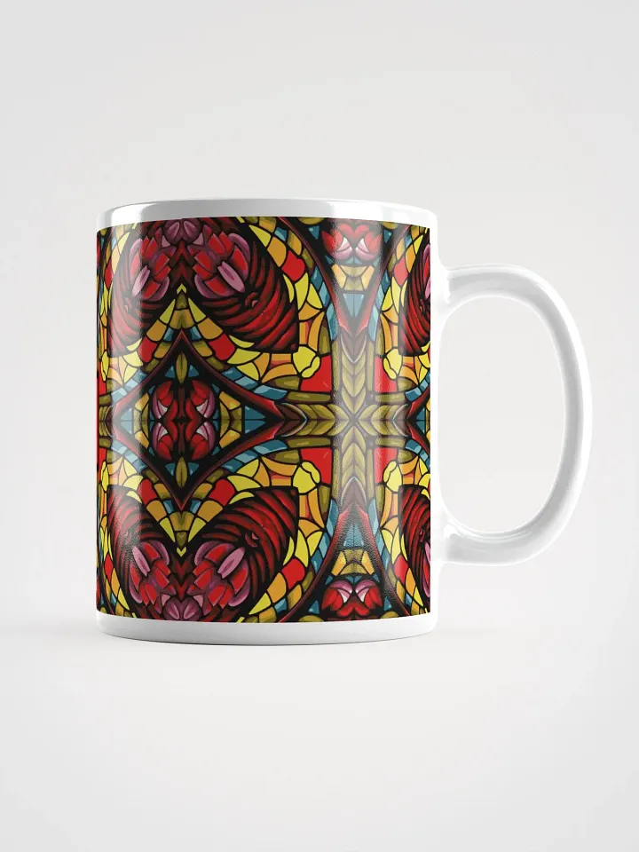 8T Sips Mosaic White Glossy Mug product image (1)