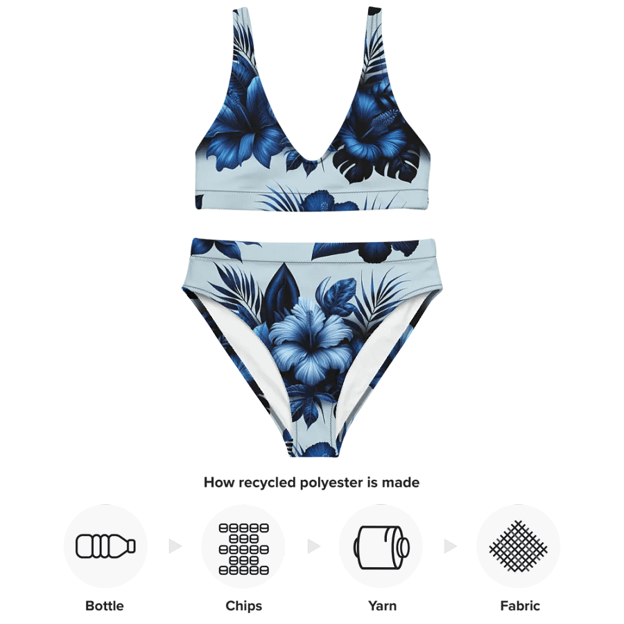 Blue Hibiscus Elegance Bikini product image (4)