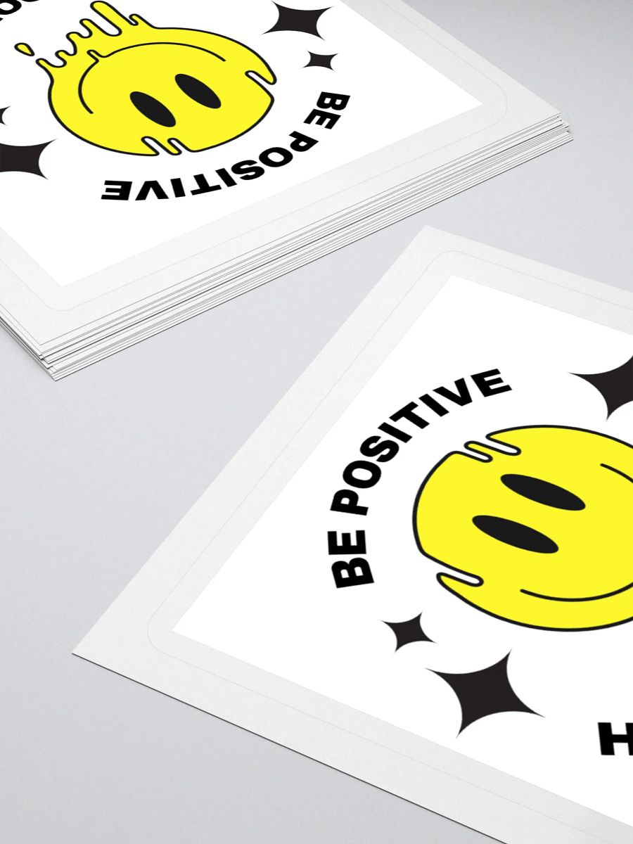 Positive Meltdown Kiss Cut Stickers product image (11)