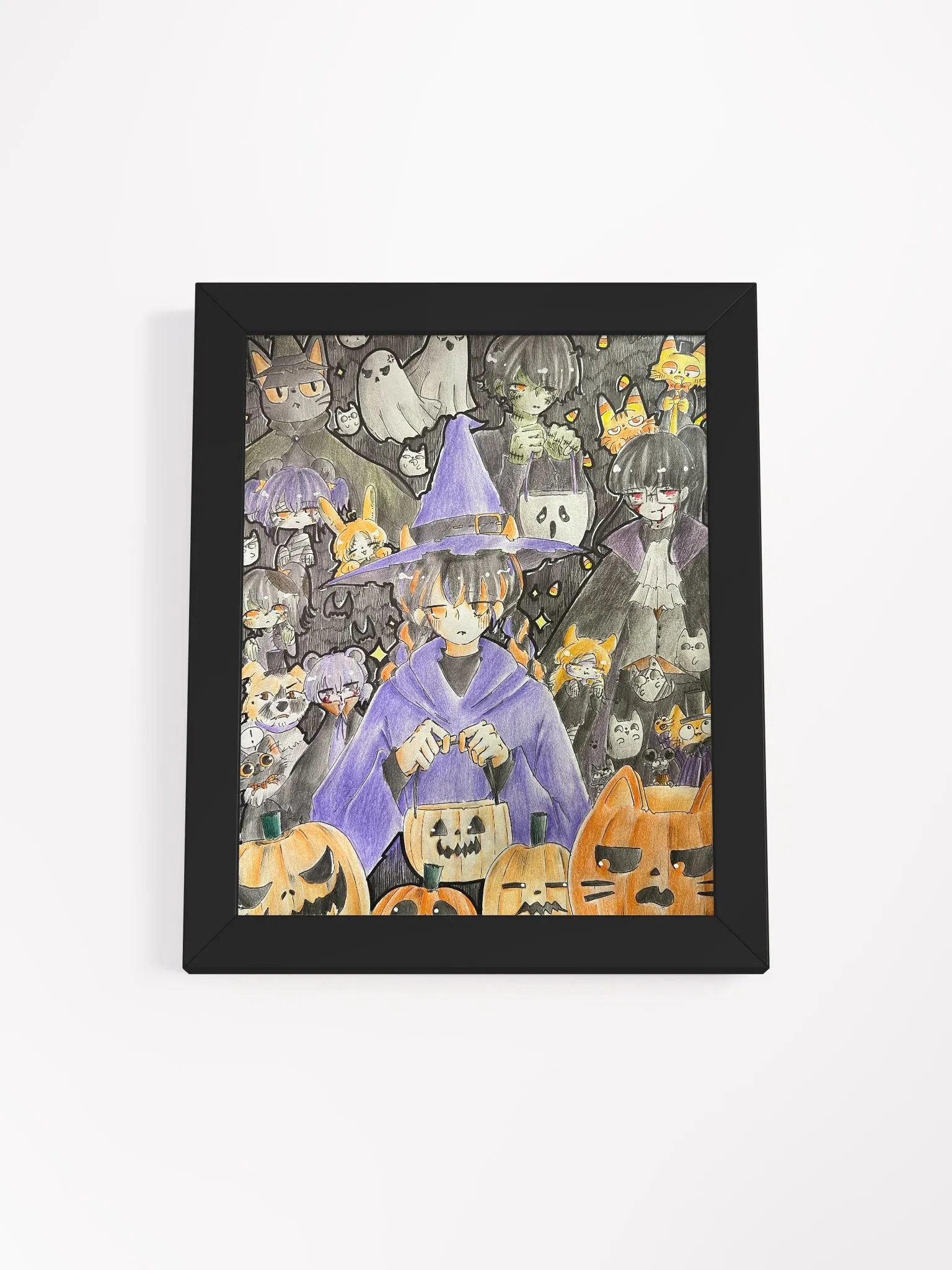 Trick or Treat - Framed Matte Poster product image (1)