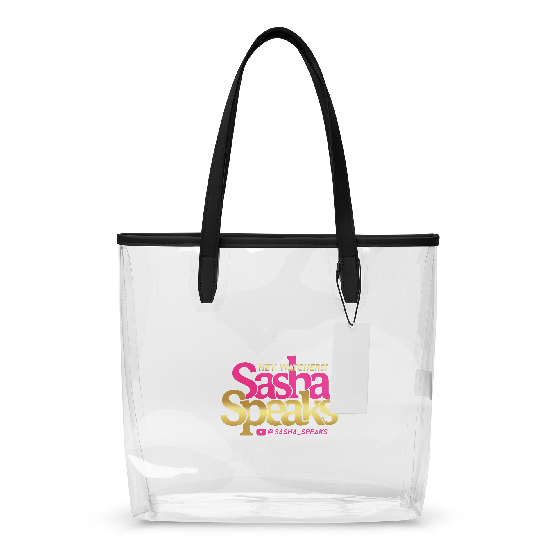 Sasha Speaks Clear Tote product image (1)