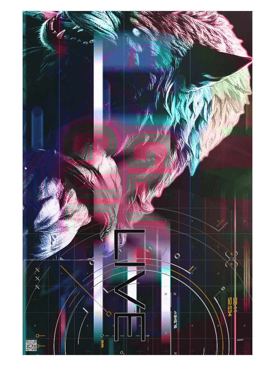 c0nGGwolf.poster-v1 product image (1)