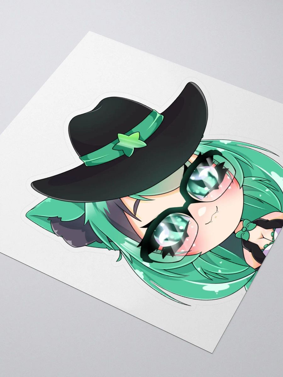 Mintzey Moon Half Chibi (Cowgirl) (Half Border) Sticker product image (7)