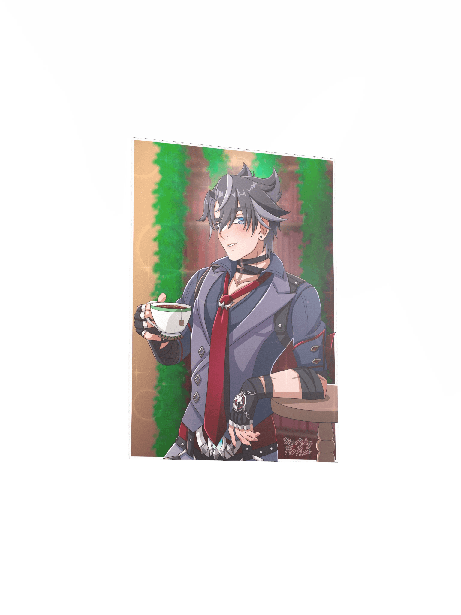 Wriothesley Tea Print (Genshin Impact) product image (3)
