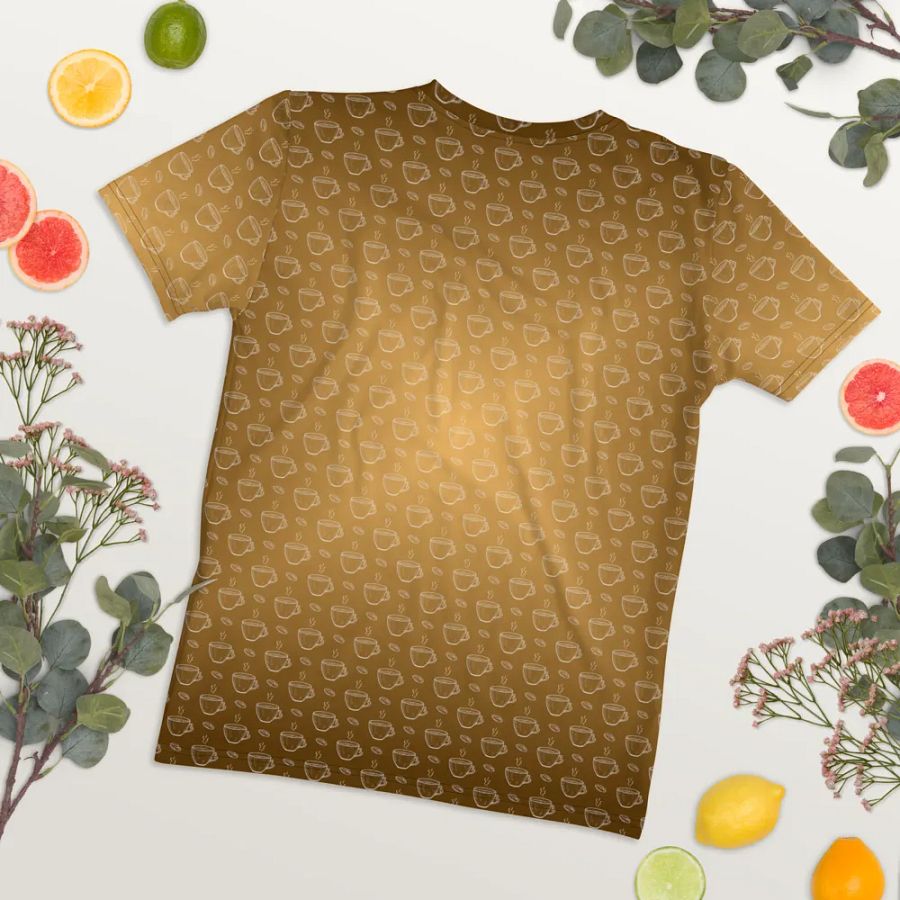 Squirrelly Mornings Call for Coffee All Over Print T-shirt product image (8)