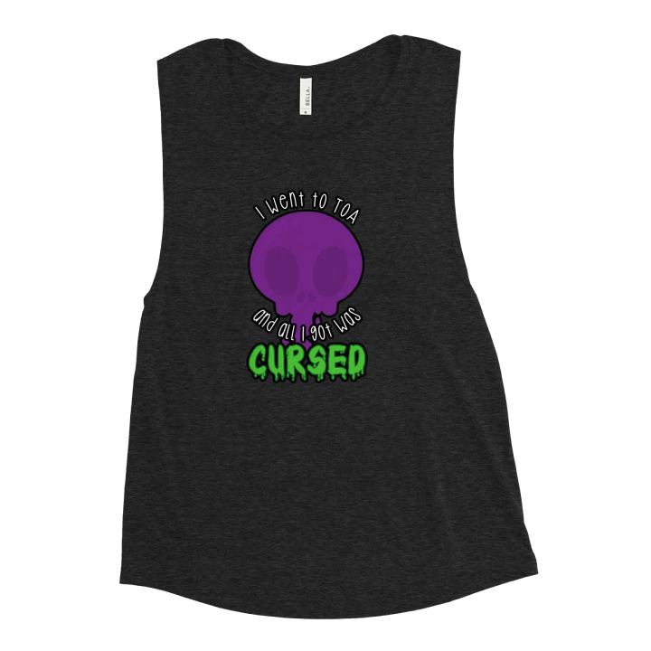 All I Got Was Cursed - Demon Hunter - Women's Style Muscle Tank product image (3)