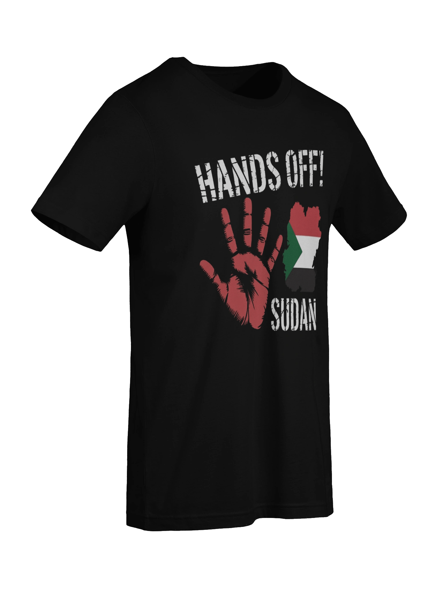 Hands off Sudan Africa Sudan Flag Supersoft T-shirt product image (9)