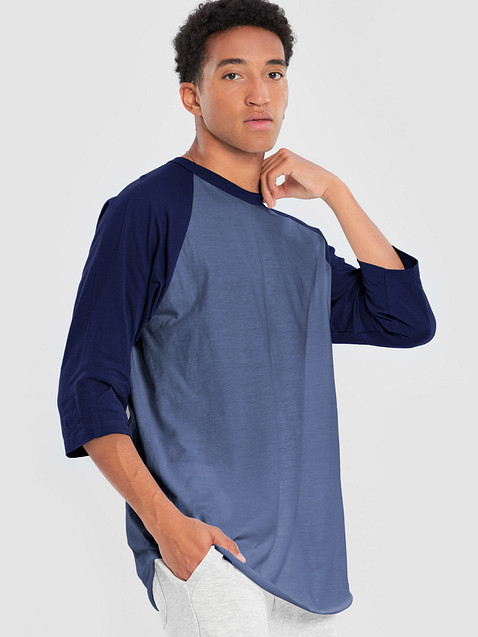 Photo showing Tultex Fine Jersey Raglan Tee