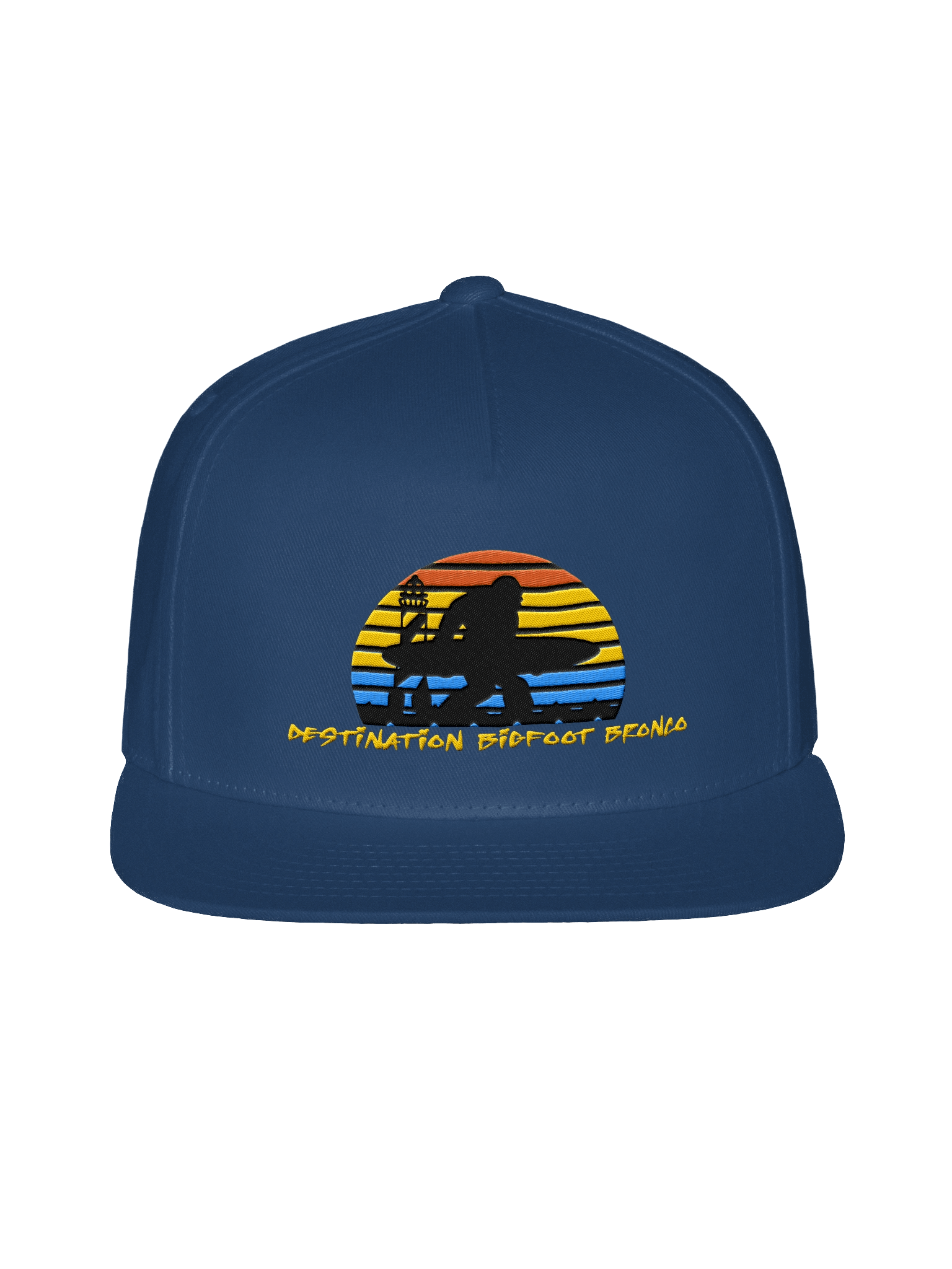 Destination Bigfoot Bronco Classic Logo Snapback 100% Cotton Twill (Multiple Colors Available) product image (4)