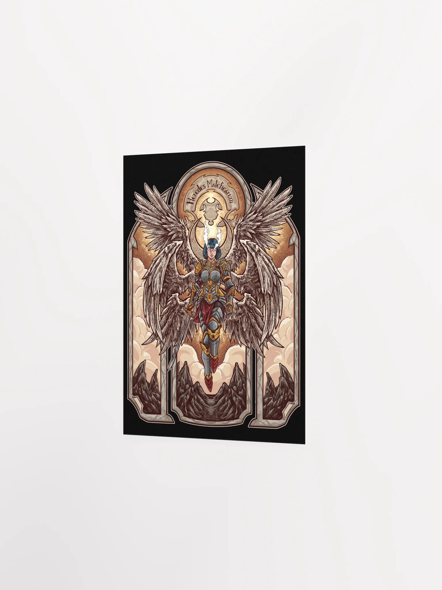 "Heredes Maleficarum" Poster black product image (14)