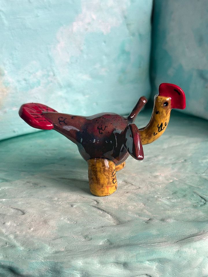 Turkey Oviraptor Ceramic Spill product image (2)