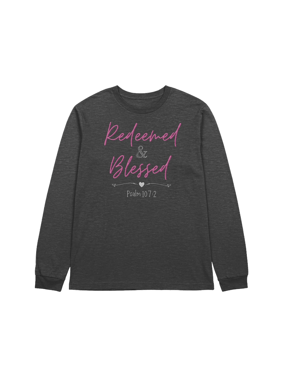Redeemed & Blessed Long Sleeve Tee product image (1)