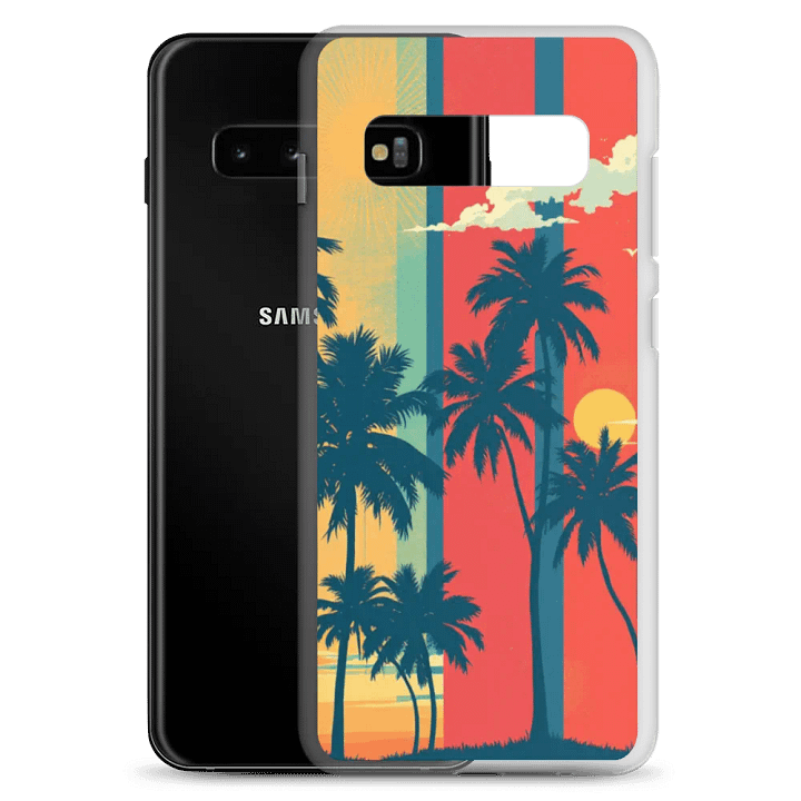 Tropical Silhouette Samsung® Clear Case product image (20)