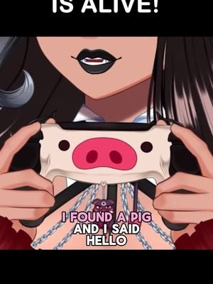 My Controller Is Alive!! #vtuber #cute #lore #funny #envtuber #piggy #customcontroller #twitch #twitchstreamer